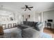 Spacious living area showcasing an open layout, modern furnishings, and neutral decor at 2834 E Devon Ct, Gilbert, AZ 85296