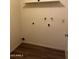 Laundry room with shelf and connections at 3102 N Woodburne Dr, Chandler, AZ 85224