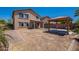 Expansive backyard with gazebo on a sunny day, great for entertaining and relaxing at 41251 W Barcelona Dr, Maricopa, AZ 85138