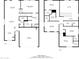 Detailed floor plan showcasing the layout of the entire home, including room dimensions at 41251 W Barcelona Dr, Maricopa, AZ 85138