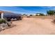The expansive lot has plenty of space for large vehicles at 4622 E Ellis Cir, Mesa, AZ 85205
