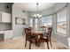 Breakfast nook with a bay window and views of the outdoors at 4622 E Ellis Cir, Mesa, AZ 85205