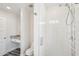 Updated bathroom features a glass door shower and modern vanity at 4920 E Osborn Rd, Phoenix, AZ 85018