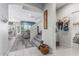 Spacious entryway with tile flooring and views of the stairway, Gathering room and coat rack at 6305 W Pleasant Oak Ct, Florence, AZ 85132