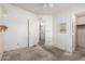 Bedroom with access to a closet and ceiling fan at 6391 S Oakmont Dr, Chandler, AZ 85249