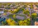Aerial view of a neighborhood park and playground at 8500 W Nicolet Ave, Glendale, AZ 85305
