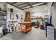 Well-lit garage with organized tools and workspace at 8500 W Nicolet Ave, Glendale, AZ 85305