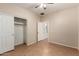 Bedroom with tile flooring, closet and a neutral color palette at 8848 W Cordes Rd, Tolleson, AZ 85353