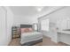 Bright bedroom with neutral walls, carpeted floors, and a vanity area at 10420 N 10Th St # 2, Phoenix, AZ 85020