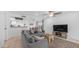 Bright and airy living room showcases neutral décor, tile flooring, and an open-concept design at 10420 N 10Th St # 2, Phoenix, AZ 85020