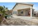 Private backyard with pool, covered patio, and mature landscaping perfect for entertaining at 115 W El Freda Rd, Tempe, AZ 85284