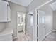 Hallway leading to a bathroom and bedroom at 115 W El Freda Rd, Tempe, AZ 85284