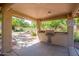 Outdoor grill with stainless steel bbq with desert landscape in the background at 1351 N Pleasant Dr # 2051, Chandler, AZ 85225