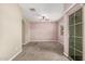 Bedroom with carpet, fan, and sliding door to patio at 1367 S Country Club Dr # 1327, Mesa, AZ 85210