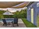 Relaxing backyard with a refreshing pool, patio seating, and verdant foliage at 1444 E Coronado Rd, Phoenix, AZ 85006