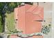 Aerial view of the house and roof at 1813 E Sheena Dr, Phoenix, AZ 85022