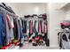 Large walk-in closet with ample storage and shelving at 20496 W Valley View Dr, Buckeye, AZ 85396