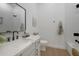 Modern bathroom with a marble countertop, stylish fixtures, and neutral accents that create a spa-like experience at 20823 S 185Th Way, Queen Creek, AZ 85142
