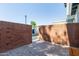 Private brick-paved patio perfect for outdoor entertaining and relaxation at 2301 E University Dr # 172, Mesa, AZ 85213