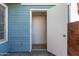Exterior view of a storage space with a standard door at 2301 E University Dr # 172, Mesa, AZ 85213