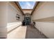 Inviting entryway features a cozy bench, stylish decor, and a welcoming ambiance at 3441 N 162Nd Ln, Goodyear, AZ 85395