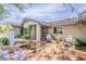 Cozy brick patio with seating and string lights, perfect for outdoor entertaining at 402 E Claremont St, Phoenix, AZ 85012