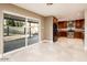 Spacious kitchen and an open view of the outdoor patio at 8408 E Rancho Vista Dr, Scottsdale, AZ 85251