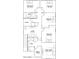 Second floor layout featuring five bedrooms, laundry, two bathrooms, and a loft at 9550 W Catalina Dr, Phoenix, AZ 85037