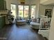 Bright seating area with views of the backyard at 113 N Albert Dr, Chandler, AZ 85226