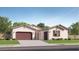 Charming single-story home featuring a tile roof and a two-car garage at 3758 E Gold Mountain Ave, San Tan Valley, AZ 85143