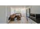 Cozy breakfast nook featuring a wood table, bench seating, and natural light at 520 S Macdonald --, Mesa, AZ 85210