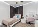 Well-lit bedroom featuring desk, and a neutral color scheme at 521 N Cambridge St, Gilbert, AZ 85233
