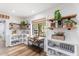Well-organized pantry with open shelving, baskets, and natural light at 6310 E Desert Cove Ave, Scottsdale, AZ 85254