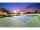 Well-maintained pickleball court providing an active and enjoyable outdoor recreation space at 6310 E Desert Cove Ave, Scottsdale, AZ 85254