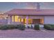 Charming single-story home with a covered patio and desert landscaping at 7833 S Kenneth Pl, Tempe, AZ 85284