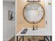 Charming bathroom featuring a stylish mirror and a classic sink at 8214 E Northland Dr, Scottsdale, AZ 85251