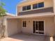 Outdoor patio space includes a covered patio and sliding glass doors to the interior at 2155 W Farmdale Ave # 8, Mesa, AZ 85202