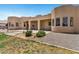 View of backyard, patio, and exterior of the home at 24615 S 182Nd Pl, Gilbert, AZ 85298