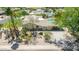 Beautiful single story home with desert landscaping and tiled roof, aerial view at 28 E Winged Foot Rd, Phoenix, AZ 85022
