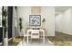 Modern dining room with stylish decor, light wood floors and ample natural light at 3006 E Lucky Horseshoe Ln, San Tan Valley, AZ 85140