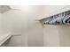 Walk-in closet with shelving and rod for organizing your wardrobe at 4624 S Fair Ln, Tempe, AZ 85282