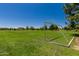 Lush green park with a soccer goal, providing ample space for outdoor activities and sports at 9004 S Ash Ave, Tempe, AZ 85284
