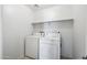 Clean and functional laundry room with modern washer and dryer at 970 S Henry Ln, Gilbert, AZ 85296