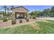 Community picnic area featuring a covered gazebo with seating at 970 S Henry Ln, Gilbert, AZ 85296