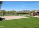 Enjoy the community park featuring a volleyball court, playground and views of the nearby mountains at 9845 E Edgestone Dr, Scottsdale, AZ 85255