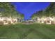 Lush central courtyard with fountain and manicured landscaping at 9845 E Edgestone Dr, Scottsdale, AZ 85255