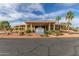 Exterior of the Lakeview Recreation Center with desert landscaping, palm trees, and clear blue skies at 10724 W Cheryl Dr, Sun City, AZ 85351