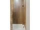 Luxurious shower and tub combination with modern fixtures and chic tile work at 20797 W Rattler Rd, Buckeye, AZ 85396