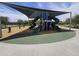 Community playground with covered play structure, slides, and recreational equipment at 5029 S Carlyle Dr, Gilbert, AZ 85298