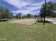 Sandy community volleyball court ready for recreational play and neighborhood gatherings at 5029 S Carlyle Dr, Gilbert, AZ 85298